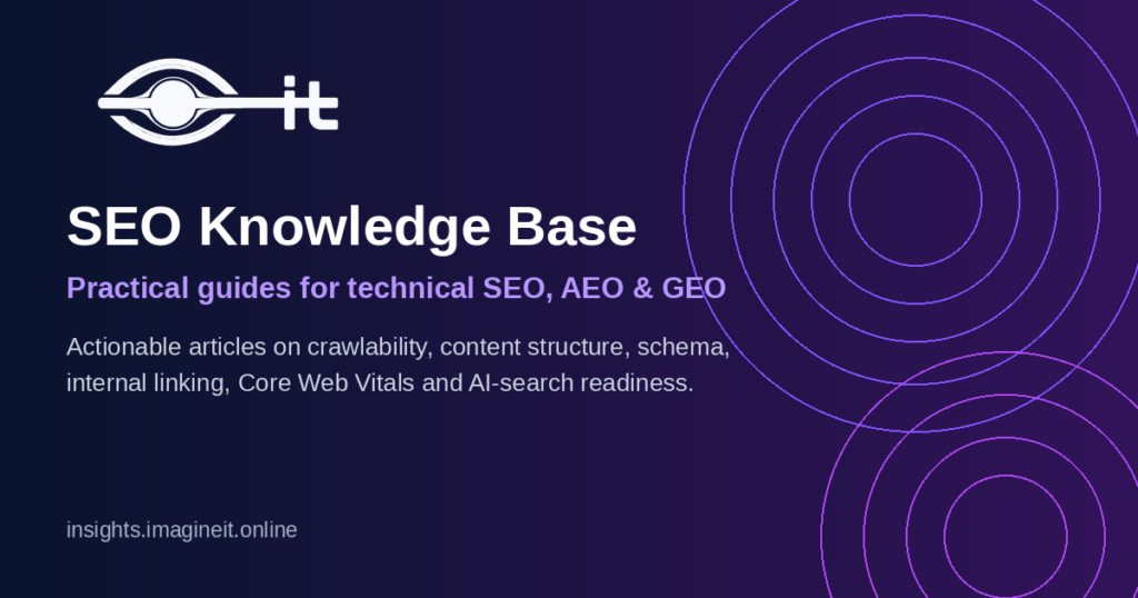 SEO, AEO and GEO knowledge base guide